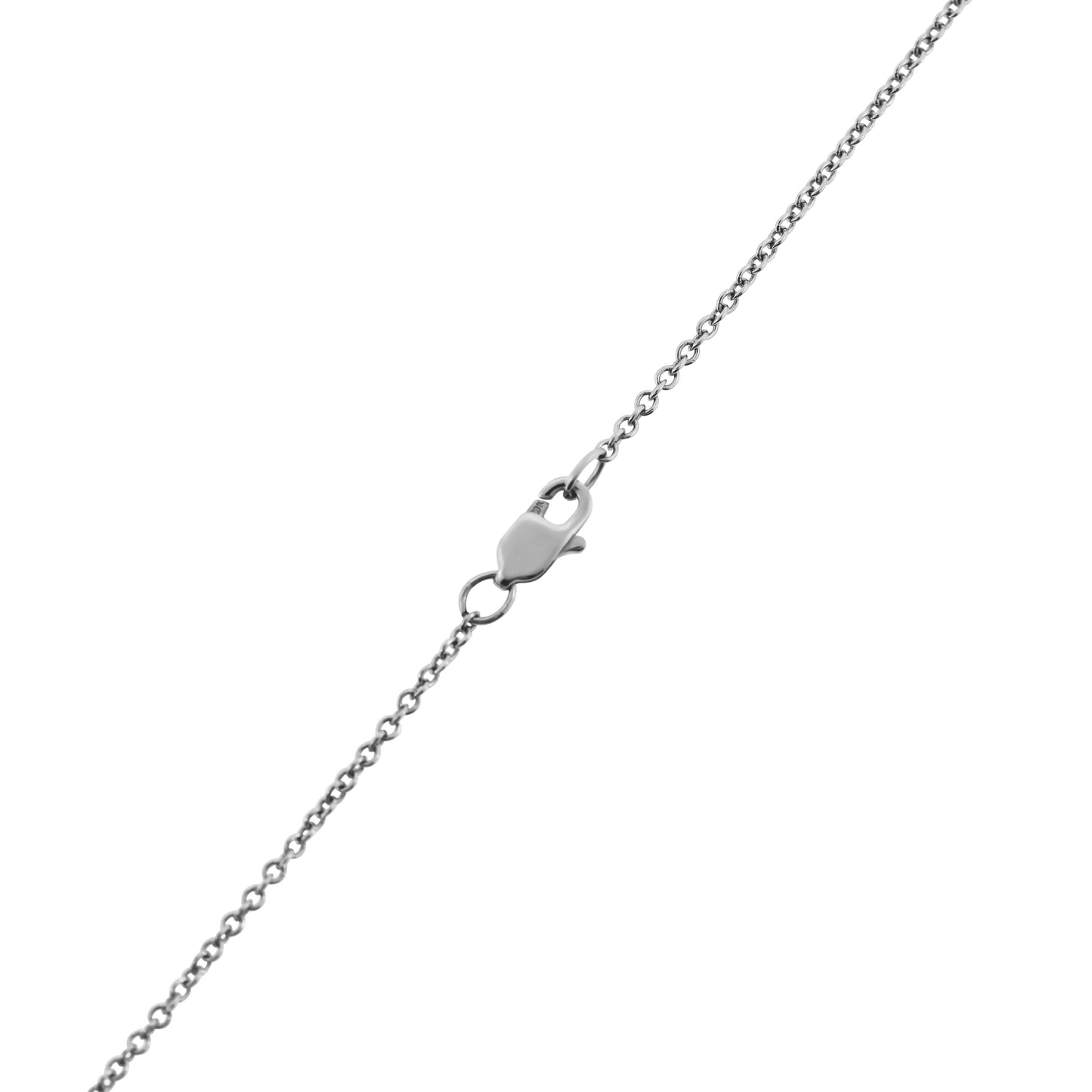 Sarah's Heart Pendant in White Gold